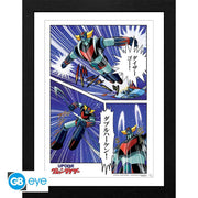 UFO ROBOT GRENDIZER FRAMED PRINT