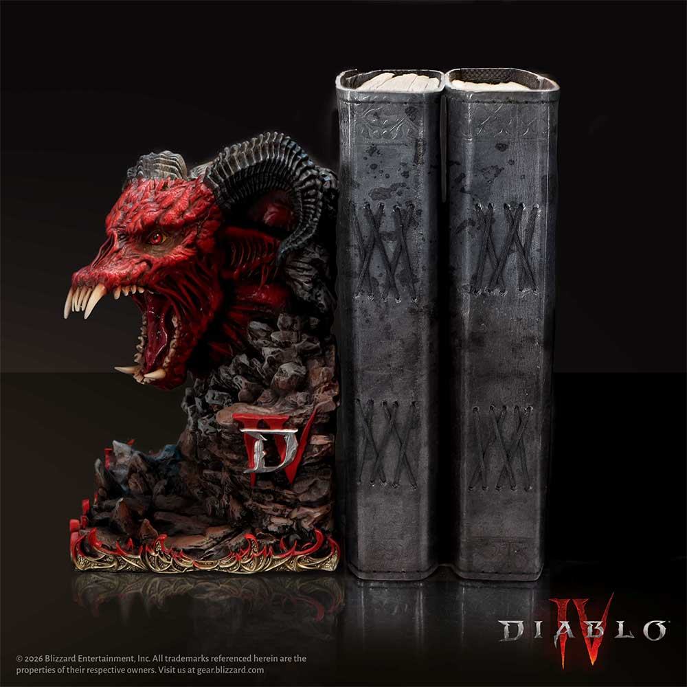 DIABLO IV MINION OF HELL BOOKEND Frikytopia