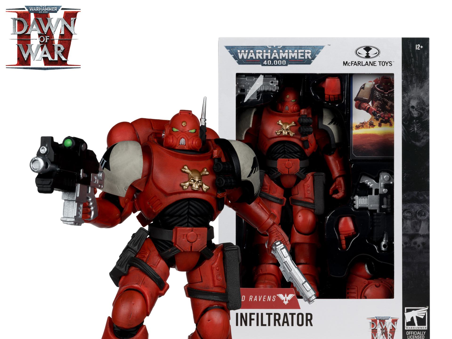 Warhammer 40,000 Figura Infiltrator (Blood Ravens ) (Dawn of War 4) 20 cm