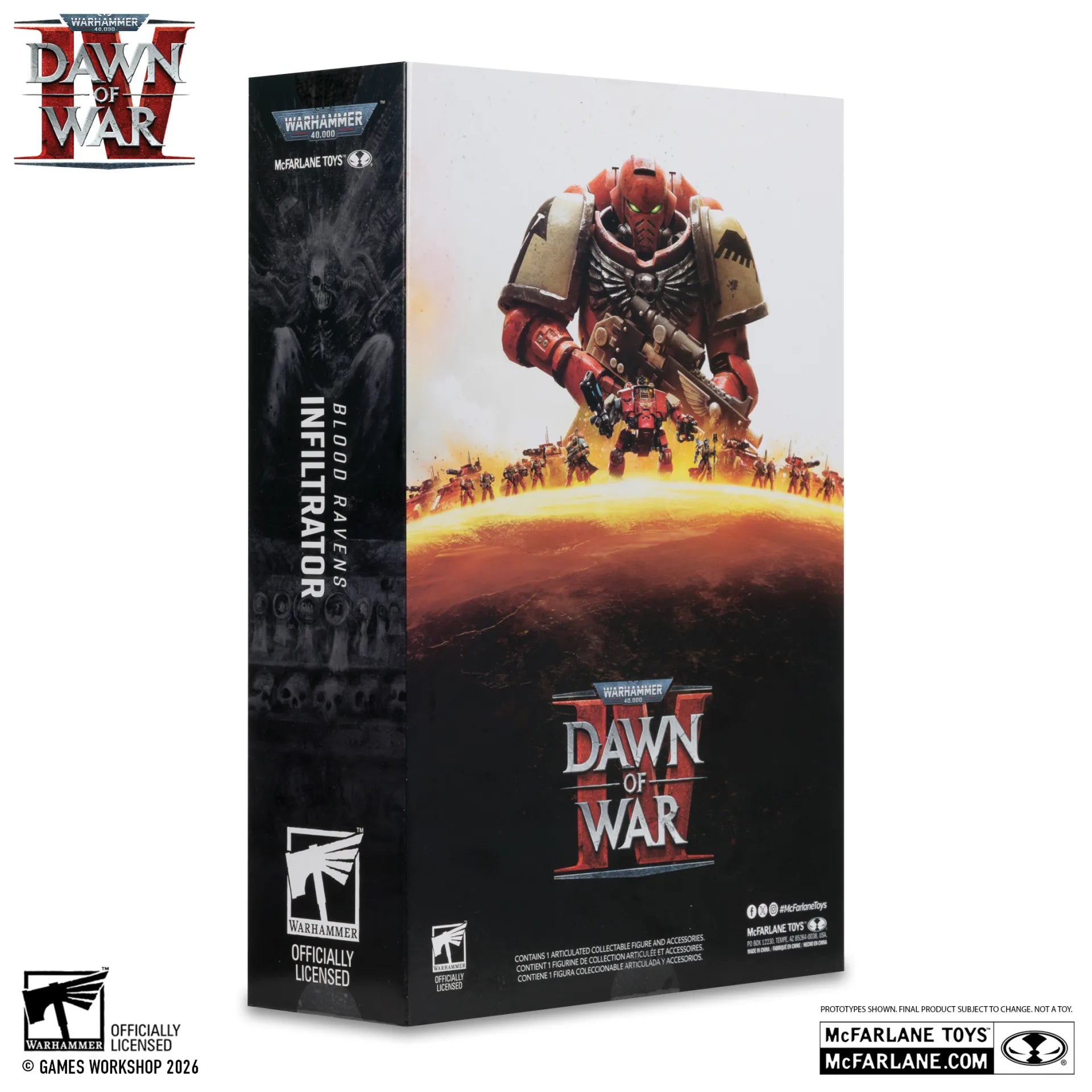 Warhammer 40,000 Figura Infiltrator (Blood Ravens ) (Dawn of War 4) 20 cm