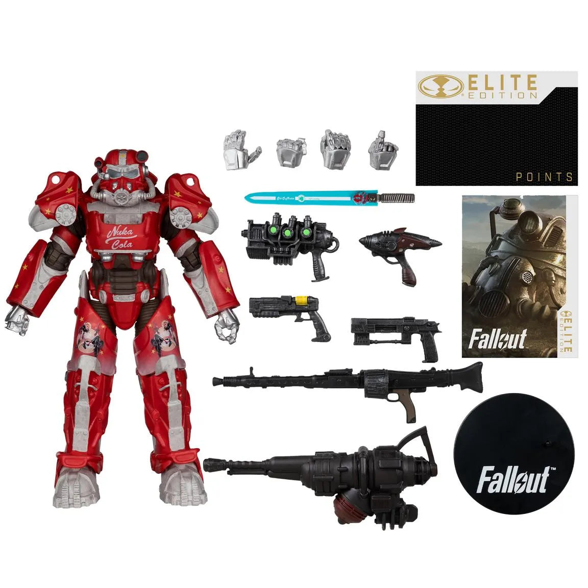 Fallout McFarlane Elite Edition Figura Fallout 76 Nuka Cola T-60 (Gold Label) 19 cm
