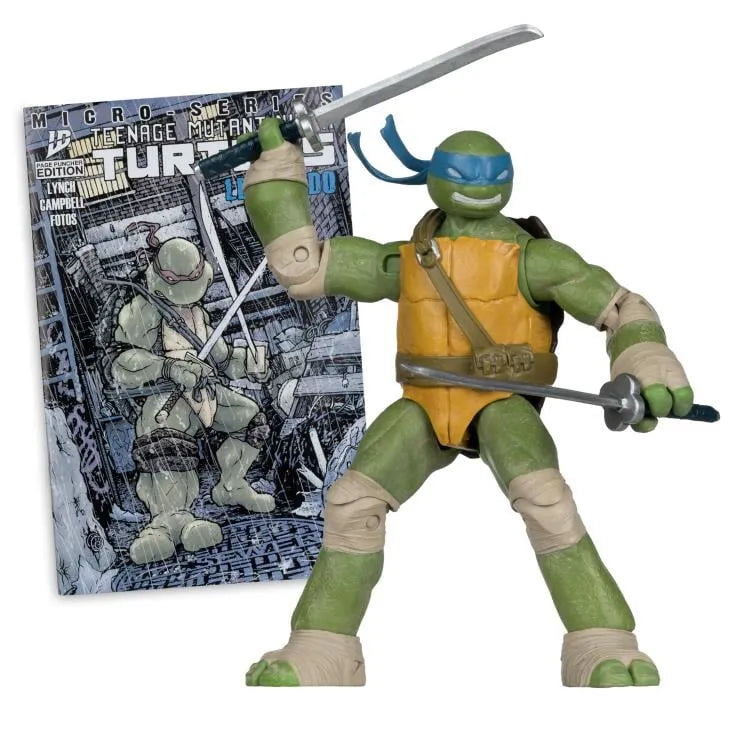 Las Tortugas Ninja Page Punchers Figura Leonardo 13 cm