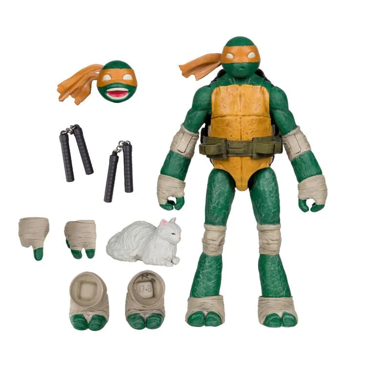 Las Tortugas Ninja Page Punchers Figura Michelangelo 13 cm