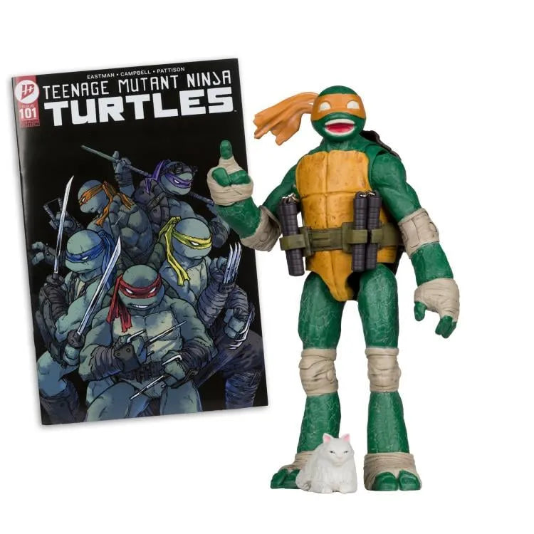 Las Tortugas Ninja Page Punchers Figura Michelangelo 13 cm
