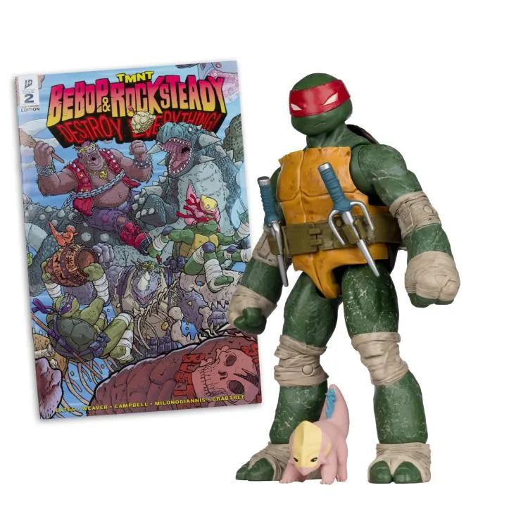 Las Tortugas Ninja Page Punchers Figura Raphael 13 cm