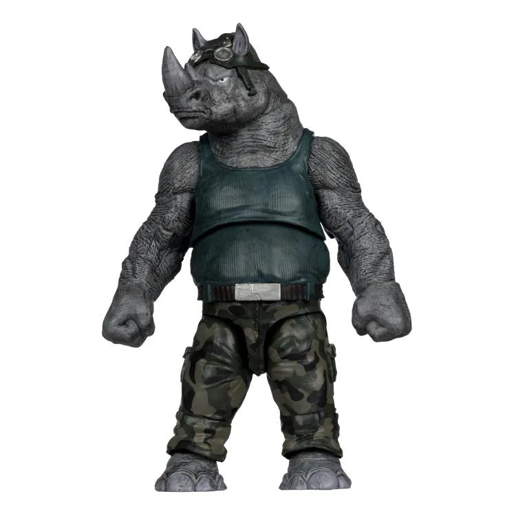 TEENAGE MUTANT NINJA TURLES 5IN Figura WITH COMIC WV2 ROCKSTEADY