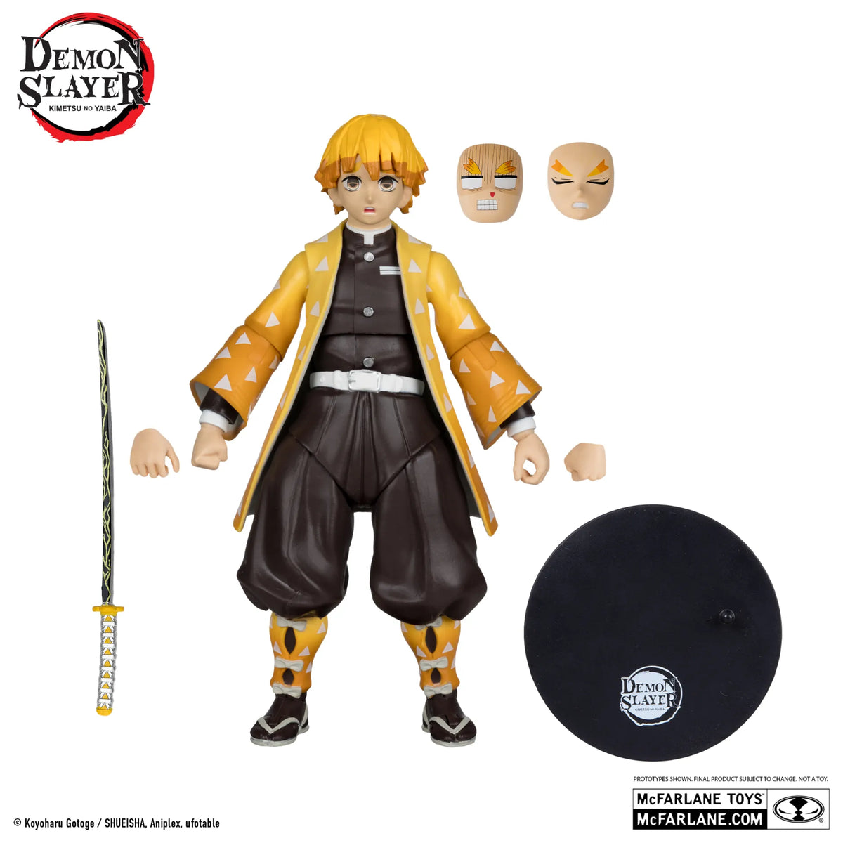 Guardianes de la noche Figura Zenitsu Agatsuma Plantinum Edition 15 cm