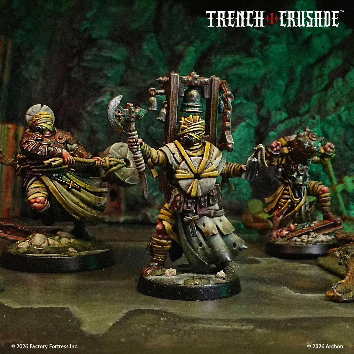 TRENCH CRUSADE CARCASS FRONT ENG