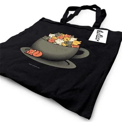 TOBE FONSECA KITTEN LATTE TOTE Bolsa