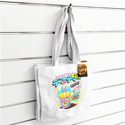 ILUSTRATA DEATH BUBBLE TEA TOTE Bolsa