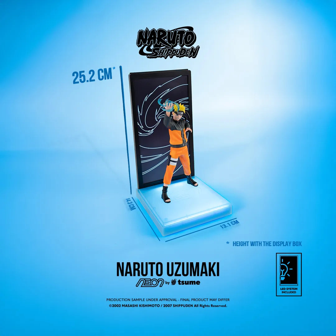 Naruto Neon Figura 1/9 Naruto Uzumaki 25 cm