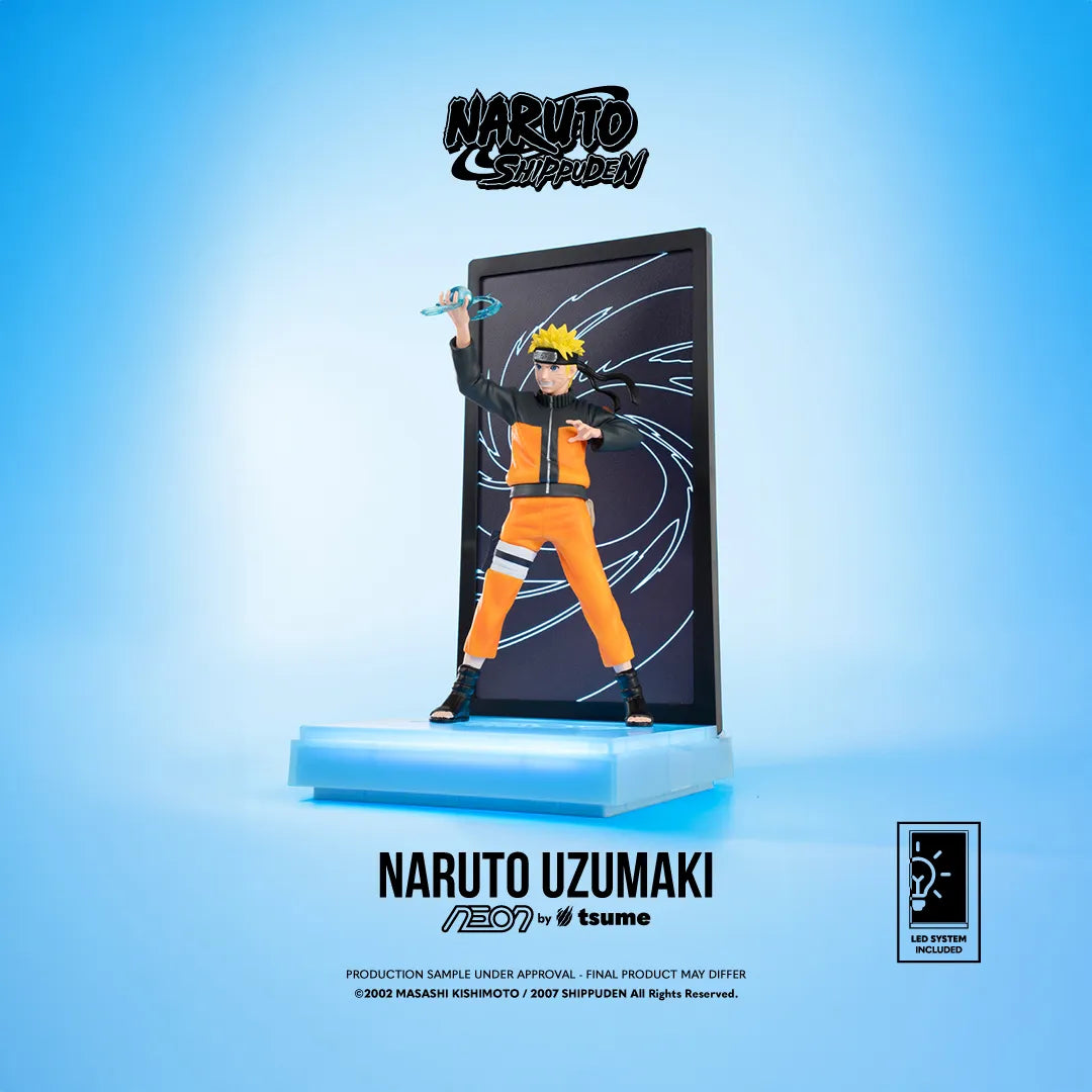Naruto Neon Figura 1/9 Naruto Uzumaki 25 cm