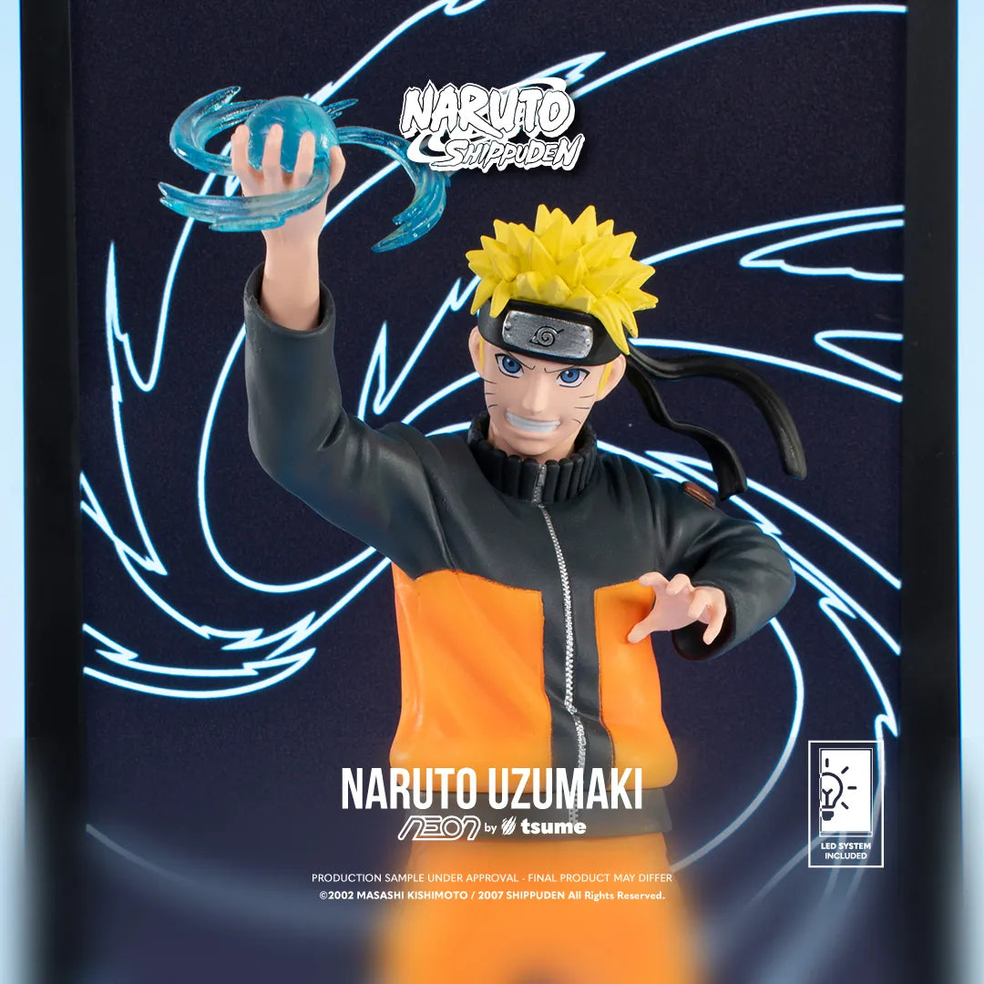 Naruto Neon Figura 1/9 Naruto Uzumaki 25 cm