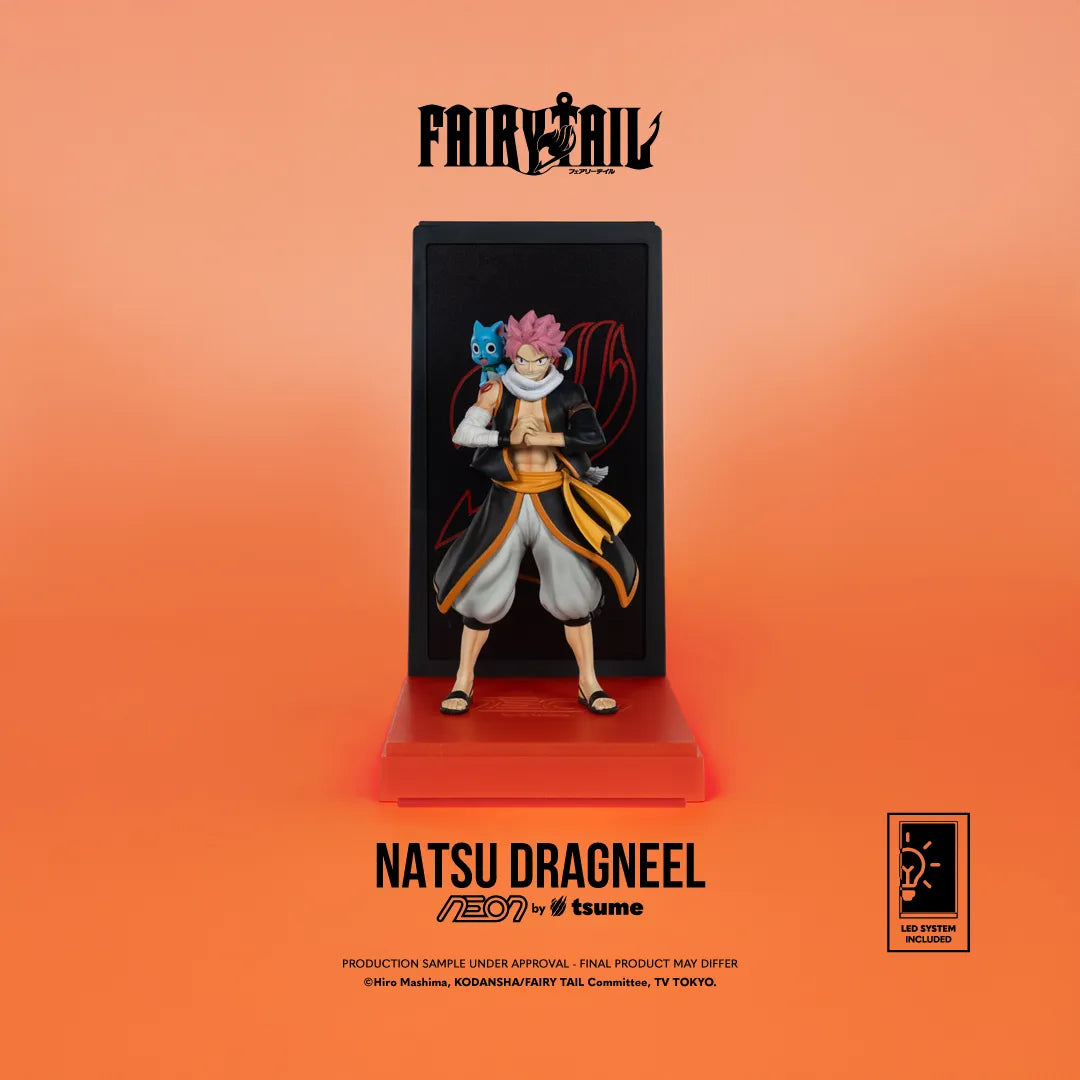 Fairy Tail Neon Figura 1/9 Natsu Dragneel 25 cm