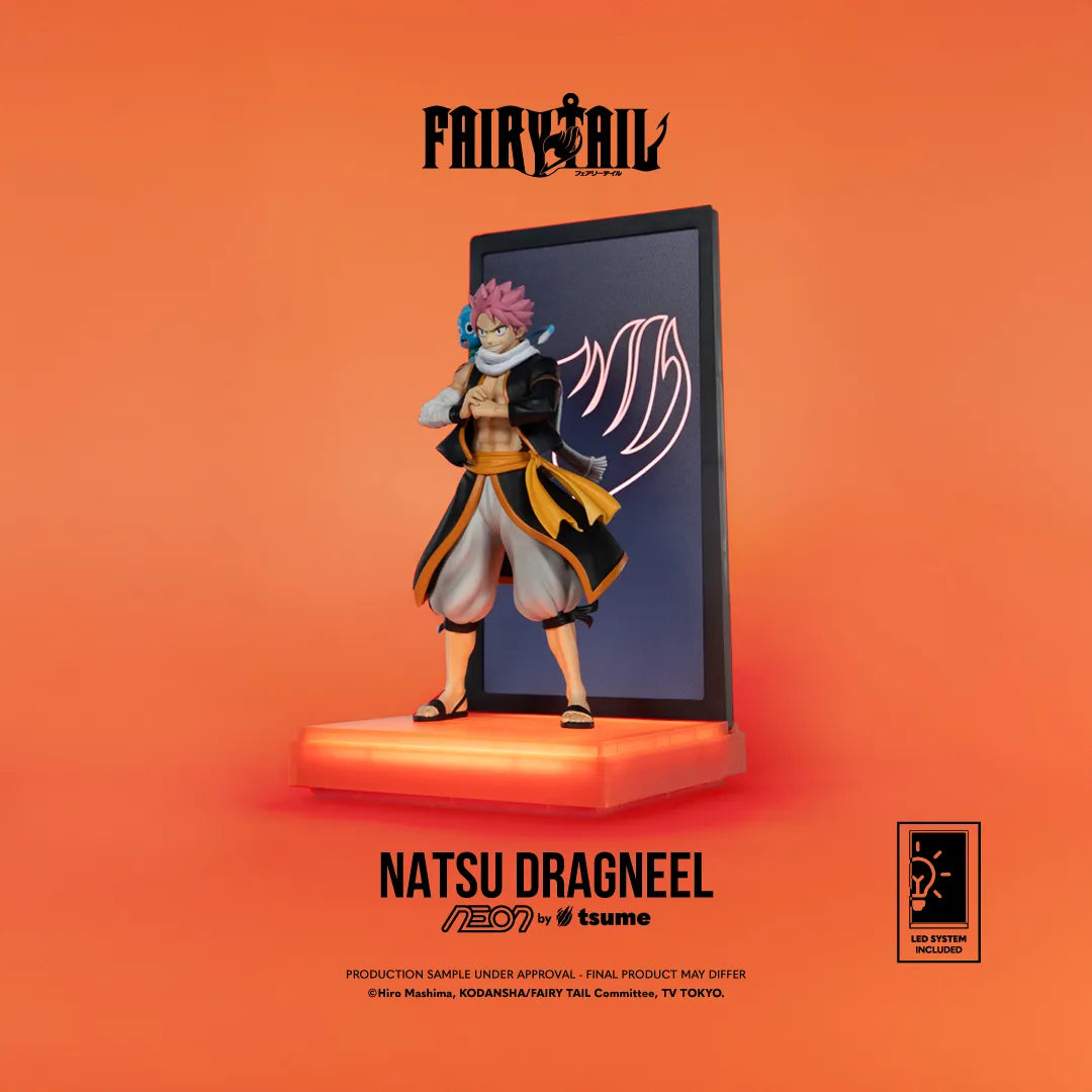 Fairy Tail Neon Figura 1/9 Natsu Dragneel 25 cm