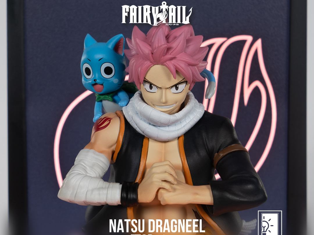 Fairy Tail Neon Figura 1/9 Natsu Dragneel 25 cm