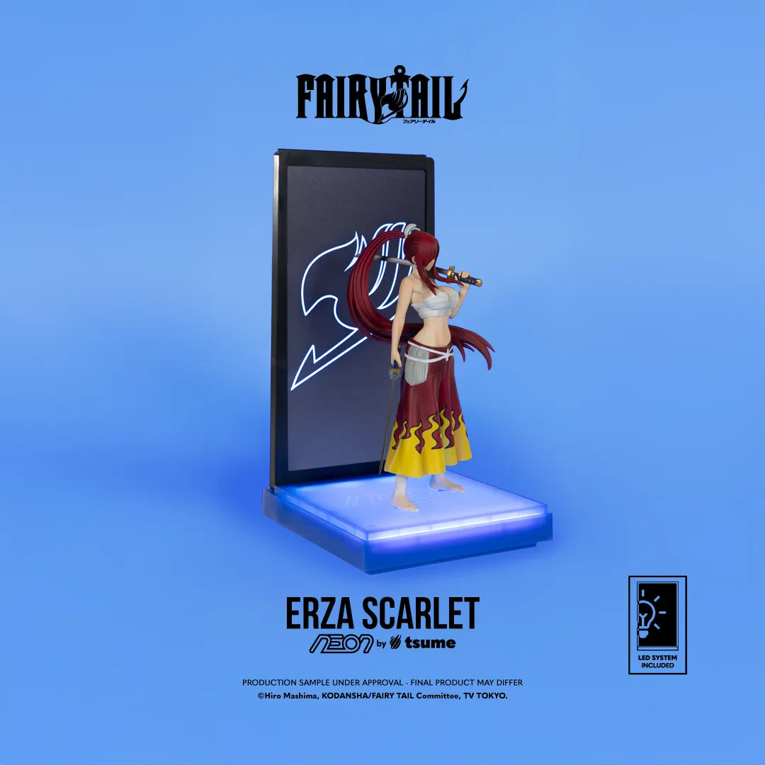 Fairy Tail Neon Figura 1/9 Erza Scarlet 25 cm