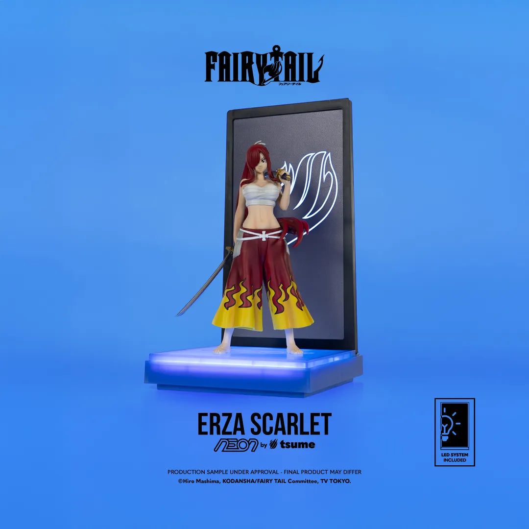 Fairy Tail Neon Figura 1/9 Erza Scarlet 25 cm