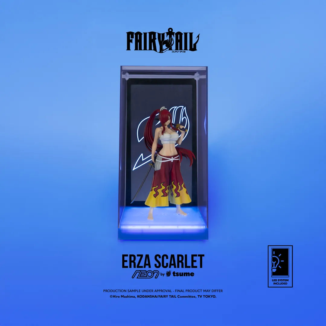 Fairy Tail Neon Figura 1/9 Erza Scarlet 25 cm