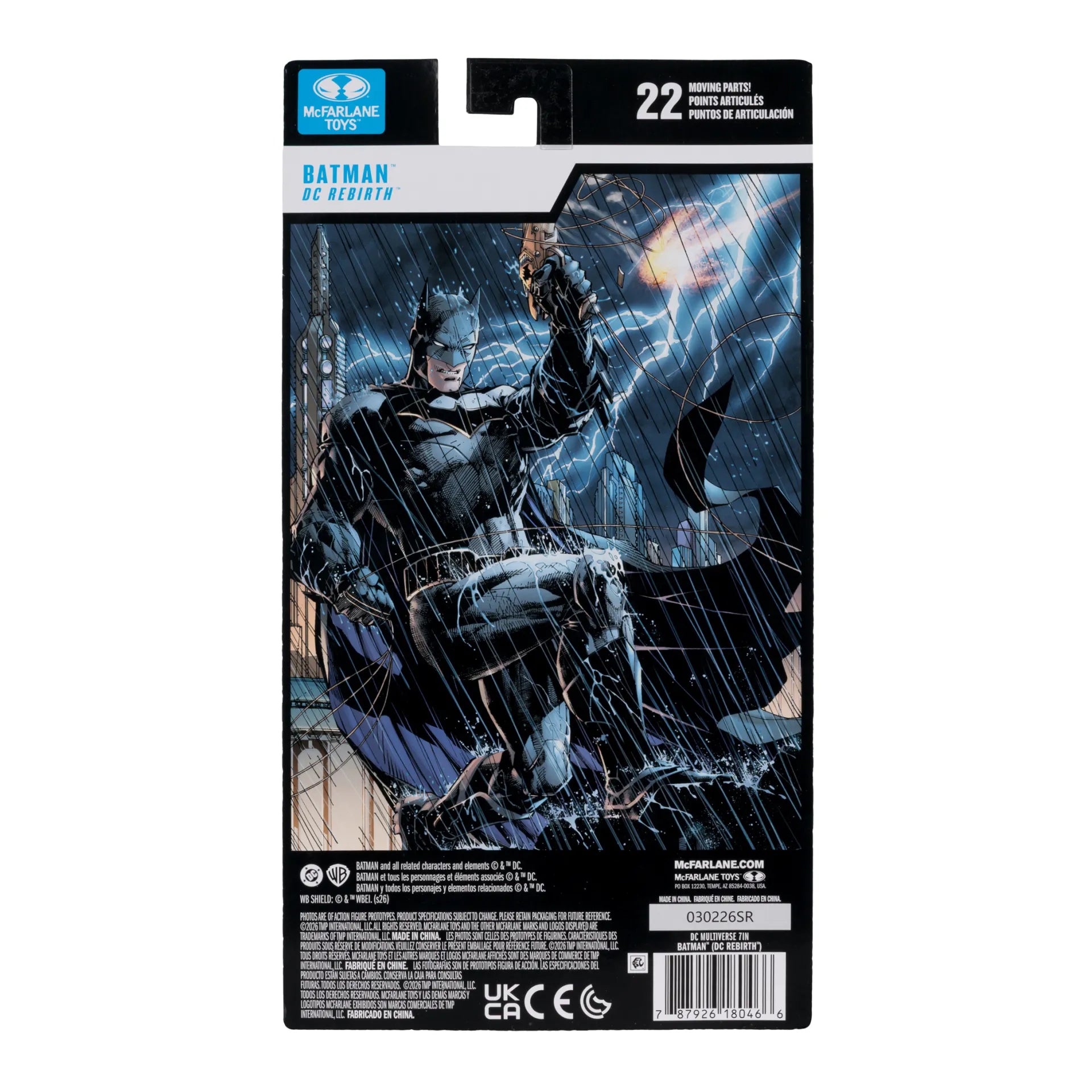 DC Multiverse figurine Batman (DC Rebirth) 18 cm