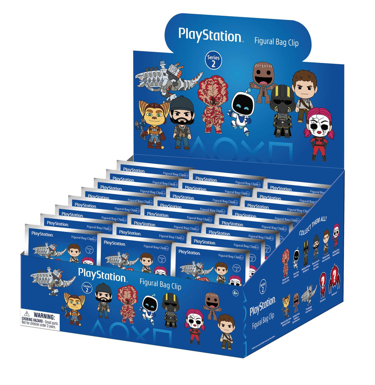 PLAYSTATION SERIES 2 Bolsa CLIP BLIND Caja DISPLAY (24)