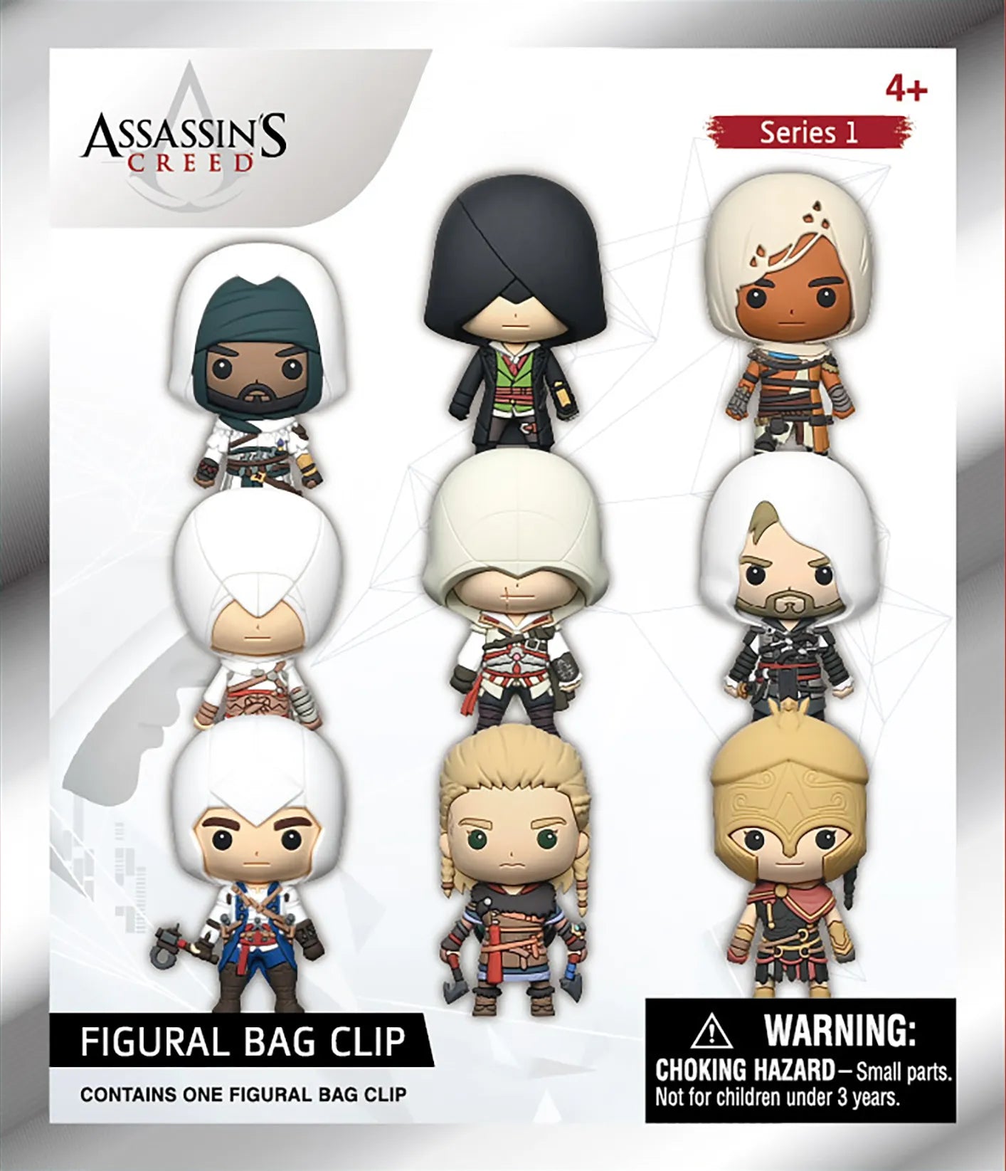 ASSASSIN'S CREED SERIES 1 Bolsa CLIP BLIND Caja DISPLAY (24)