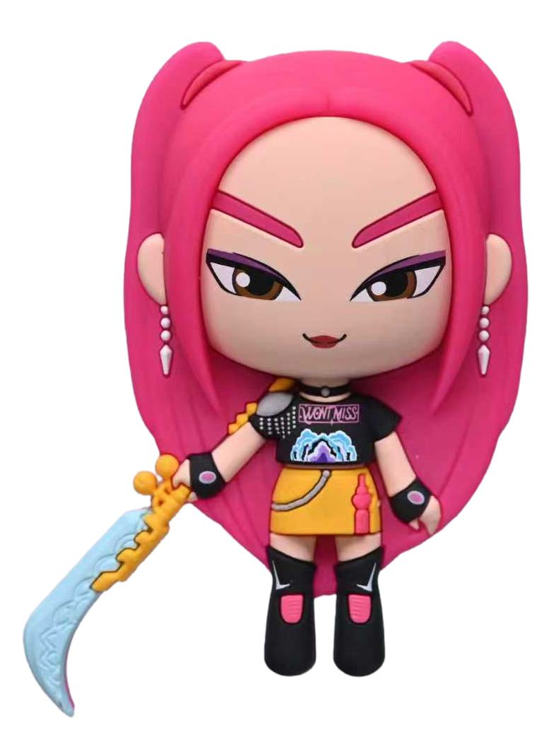 K-POP DEMON HUNTERS MIRA 3D FOAM Imán Frikytopia
