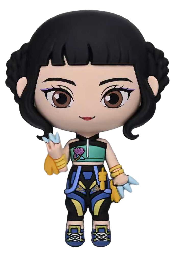 K-POP DEMON HUNTERS ZOEY 3D FOAM Imán Frikytopia