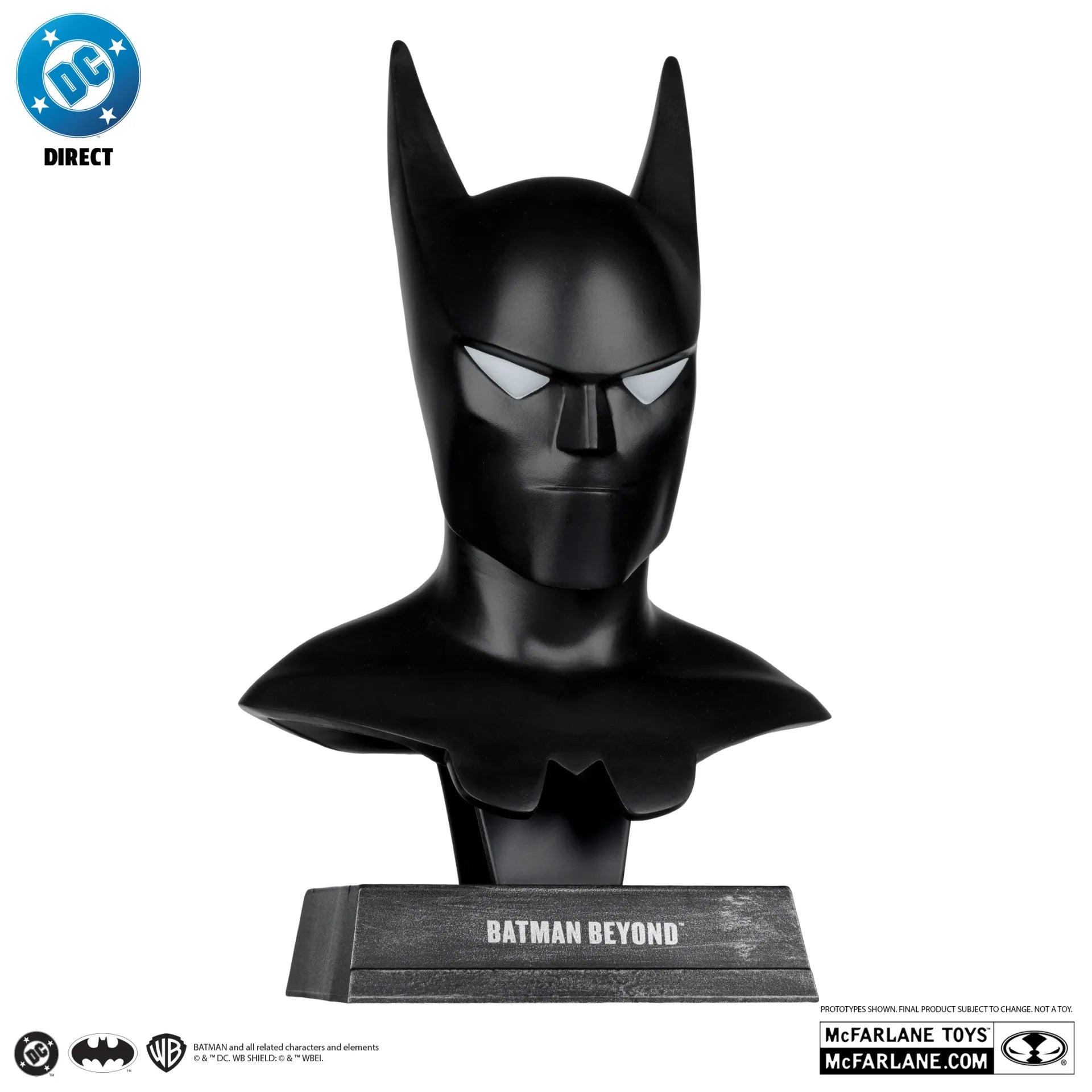 DC Direct Réplica 1/3 Batman Cowl (Batman Beyond Animated) 18 cm&nbsp;