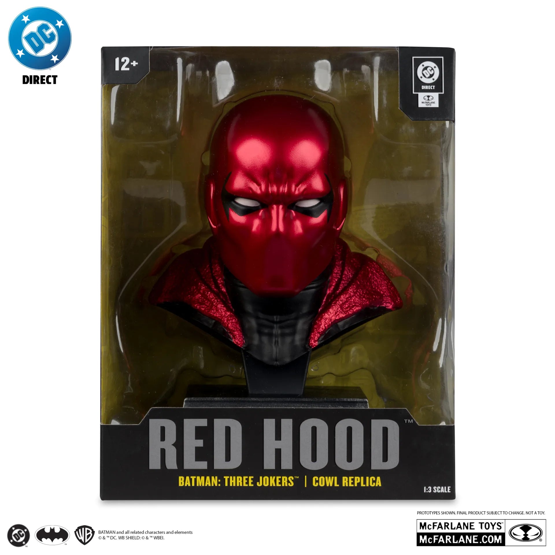 DC Direct Réplica 1/3 Red Hood Cowl (Batman: Three Jokers) 18 cm&nbsp;