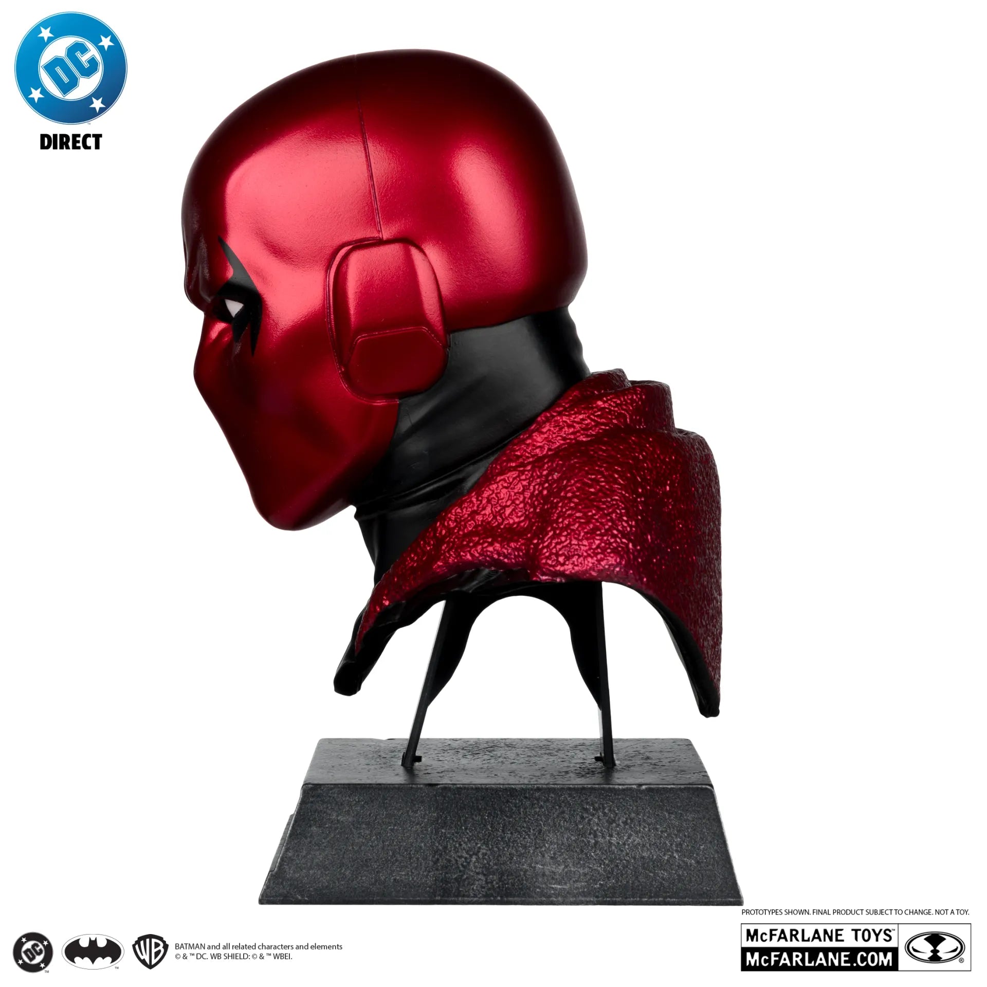 DC Direct Réplica 1/3 Red Hood Cowl (Batman: Three Jokers) 18 cm&nbsp;