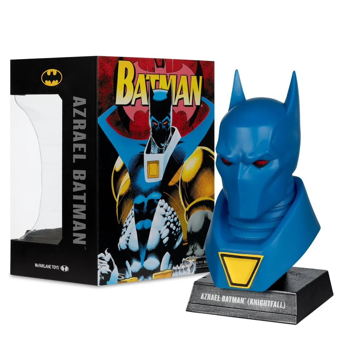 Batman DC Direct Mini-Réplica 1/3 Azrael Batman Máscara (Batman: Knightfall) (Gold Label Collection) 18 cm