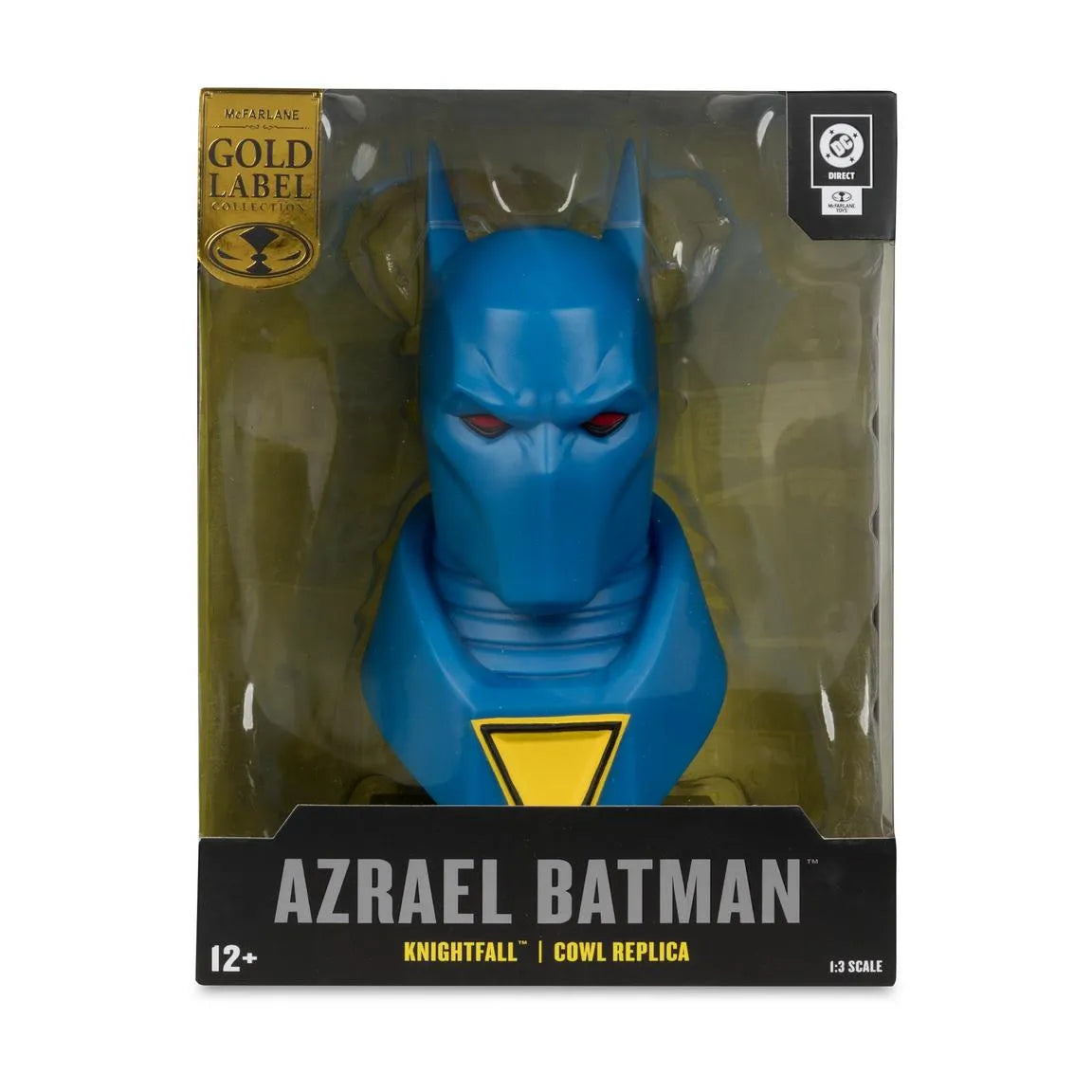 Batman DC Direct Mini-Réplica 1/3 Azrael Batman Máscara (Batman: Knightfall) (Gold Label Collection) 18 cm