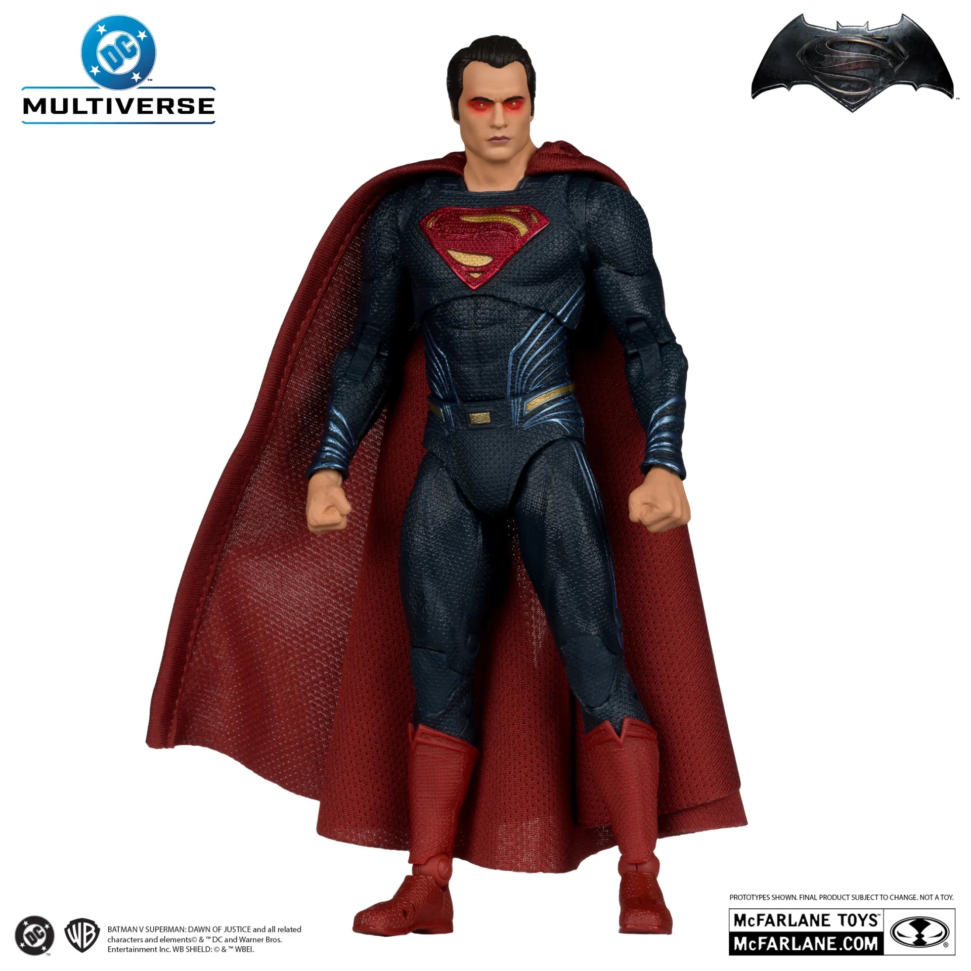 Batman v Superman: El amanecer de la justicia (2016) DC Theatrical Edition Figura Superman (Heat Vision) 19 cm