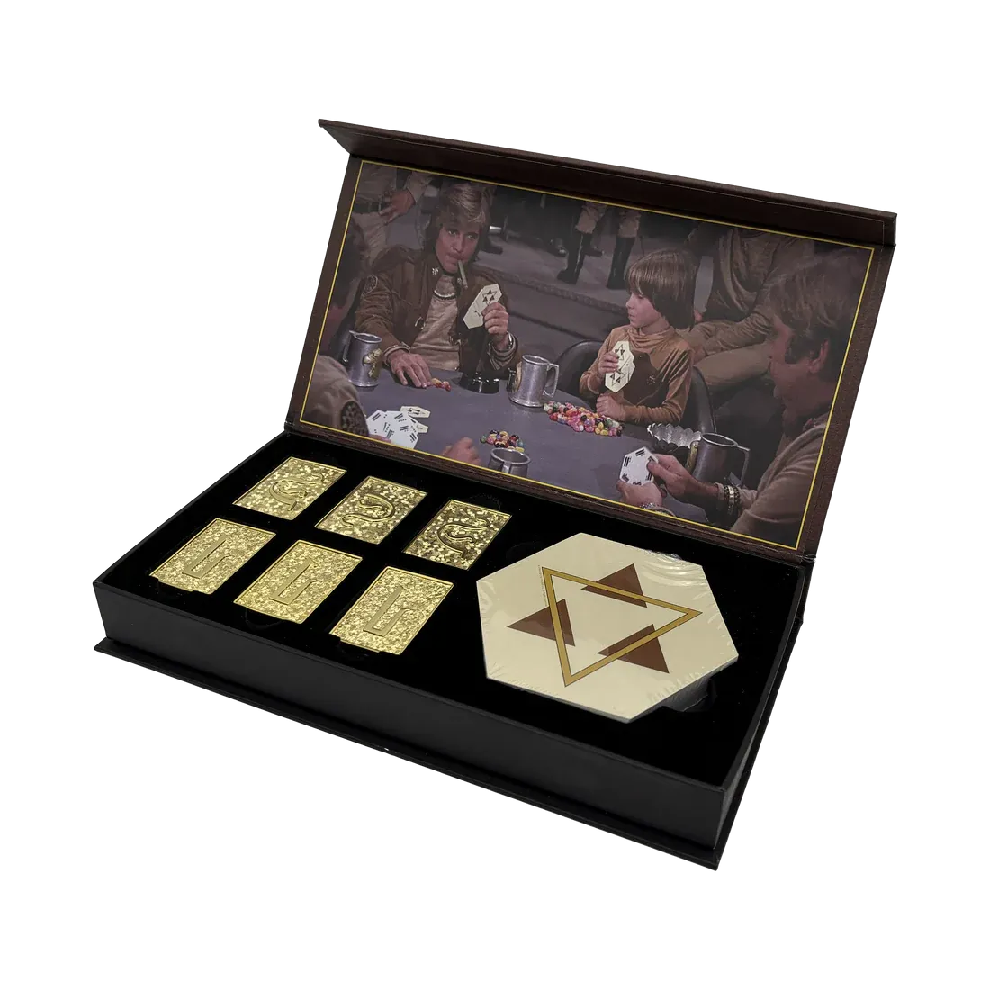 BATTLESTAR GALACTICA CUBITS & PYRAMID SET LIMITED EDITION PROP Réplica