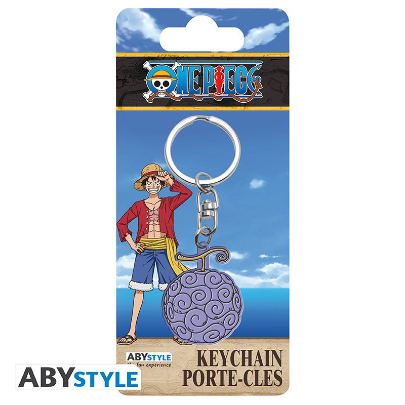 ONE PIECE GUM GUM DEVIL FRUIT PVC Llavero Frikytopia