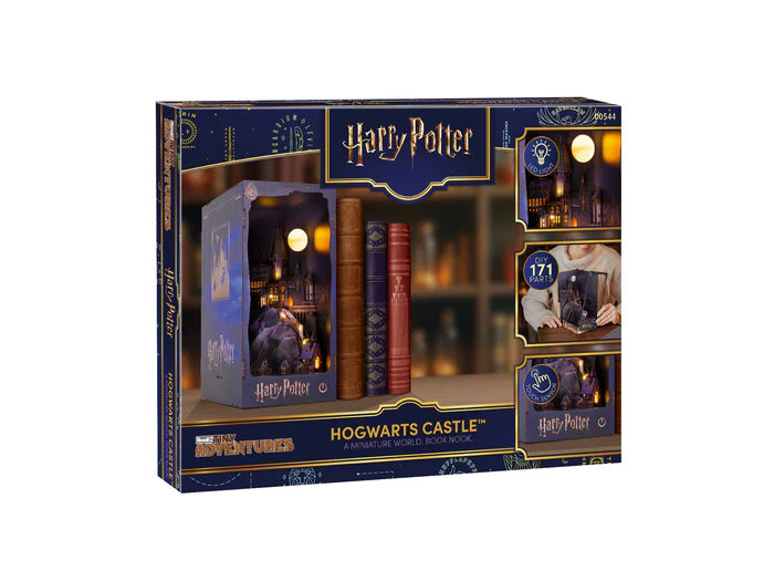 Harry Potter Tiny Adventures Book Nook Mini Diorama Hogwarts Castle 18 cm