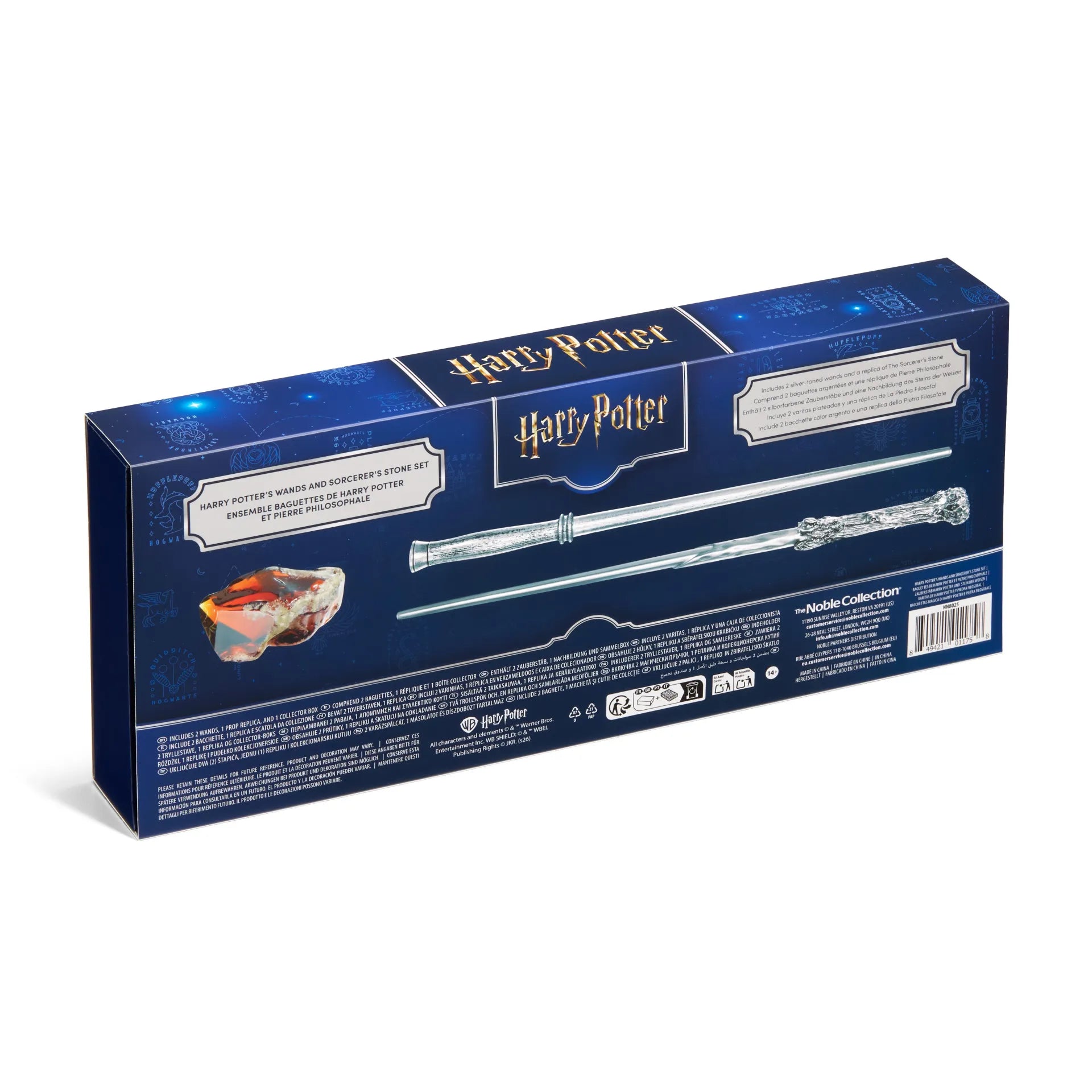 Harry Potter Celebration Wand Harry Potter 25th Anniversary Wands and Sorcerer's Stone Set