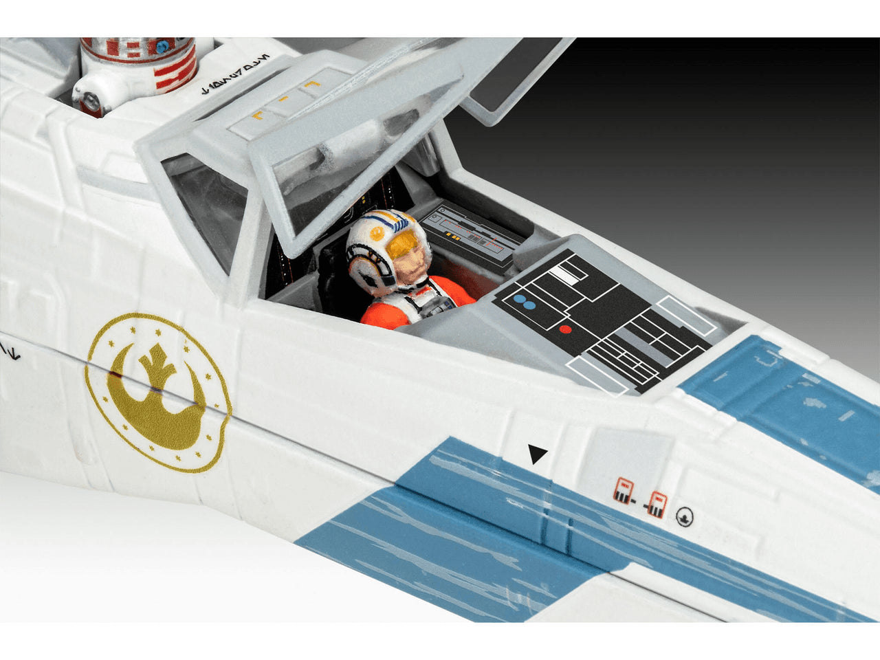 THE MANDALORIAN AND GROGU NEW REPUBLIC X-WING MK
