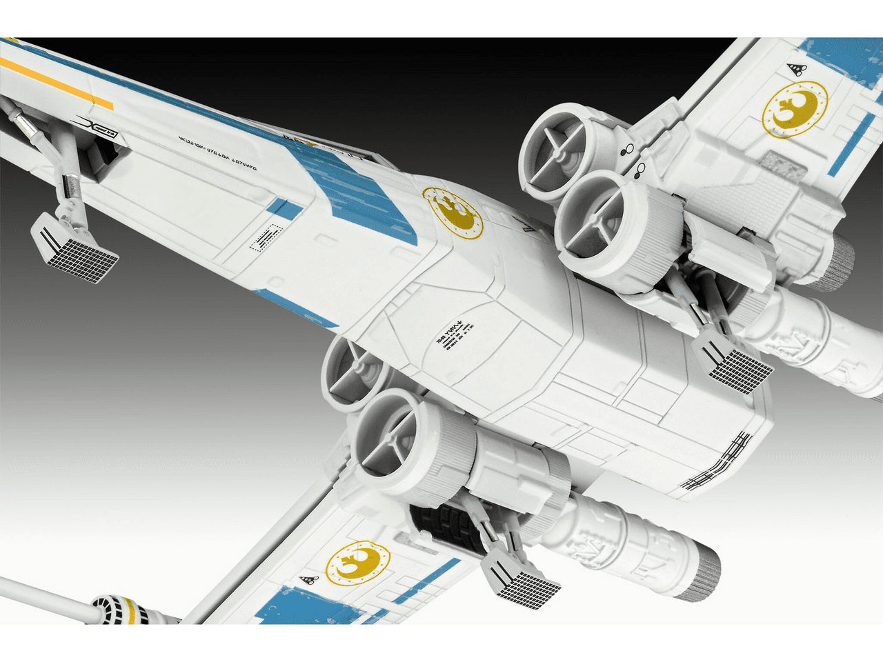 THE MANDALORIAN AND GROGU NEW REPUBLIC X-WING MK
