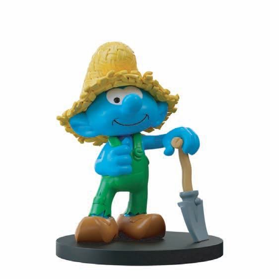 SMURFS FARMER RESIN FIGURE Frikytopia