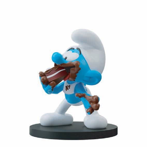 SMURFS GREEDY RESIN Figura
