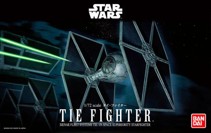 Star Wars Maqueta 1/72 TIE Fighter