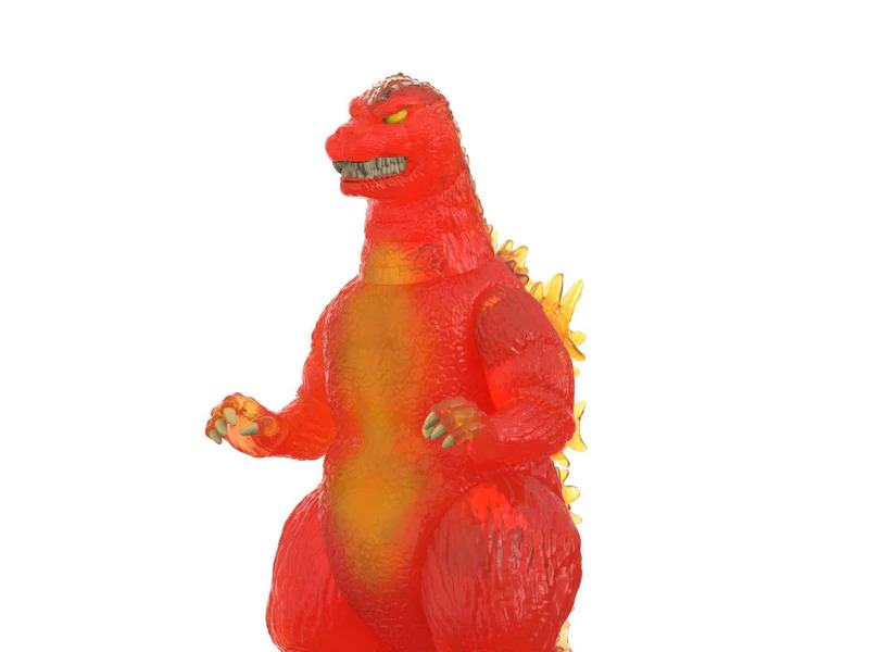 Godzilla Figuras ReAction Toho, Wave 09 - Godzilla - 1989 (Blazing) 10 cm