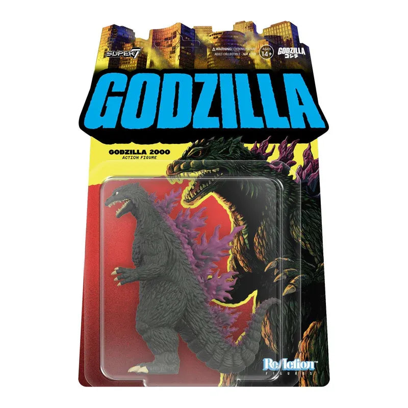 Godzilla Toho Figura ReAction Godzilla 2000 10 cm