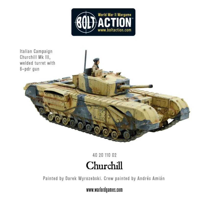 BOLT ACTION CHURCHILL INFANTRY TANK Frikytopia