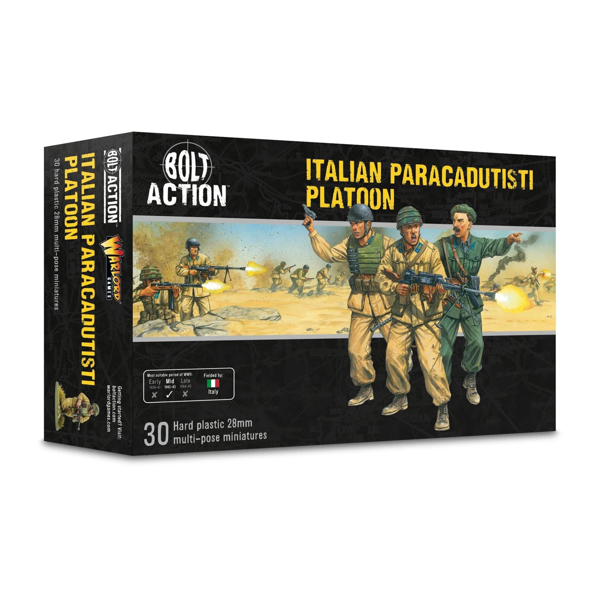 BOLT ACTION ITALIAN PARACADUTISTI PLATOON Frikytopia