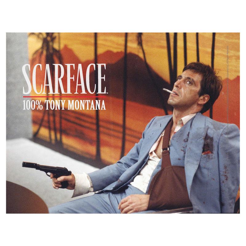 SCARFACE 100% TONY MONTANA 40x30 CM Vaso Póster