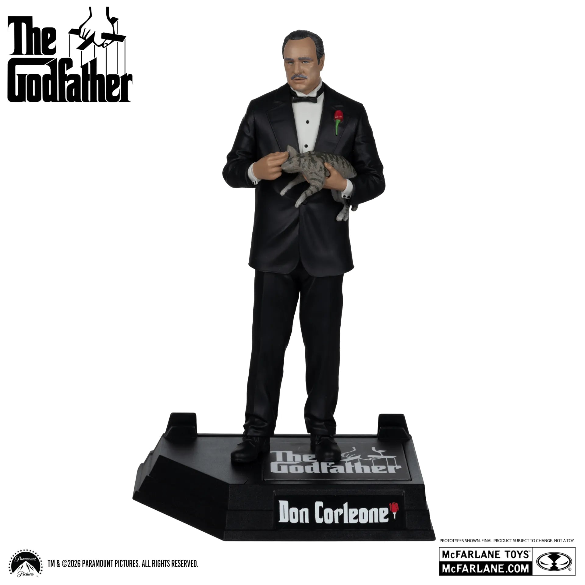 El Padrino Movie Maniacs Figura Don Corleone 17 cm