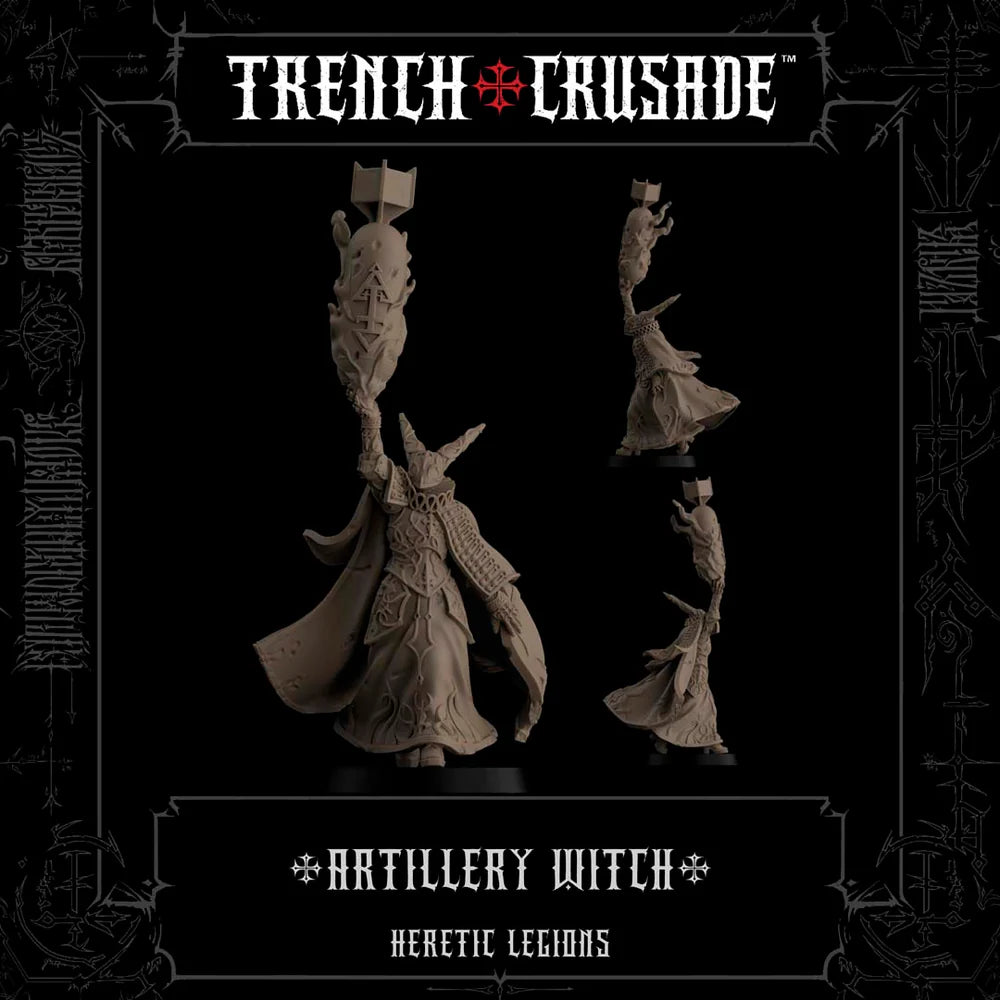 TRENCH CRUSADE ARTILLERY WITCH Frikytopia